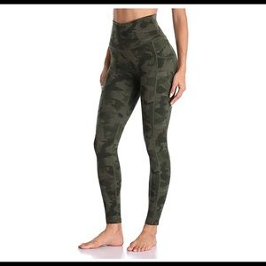 Colorfulkoala High Waisted Camo Leggings Medium